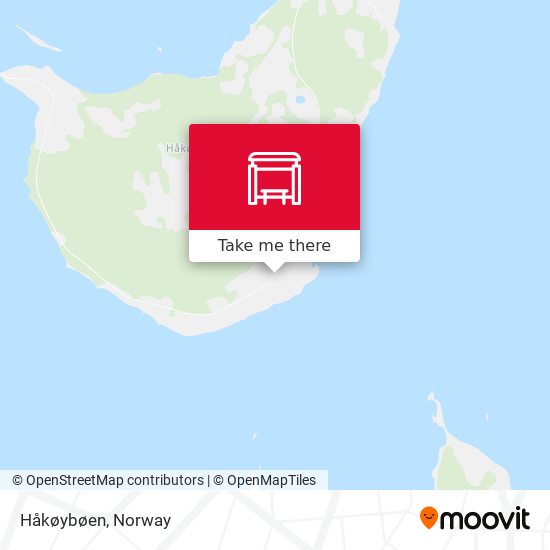 Håkøybøen map