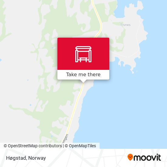 Høgstad map