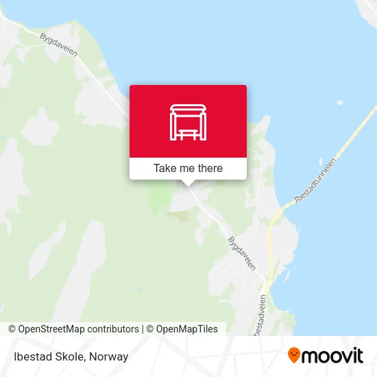 Ibestad Skole map