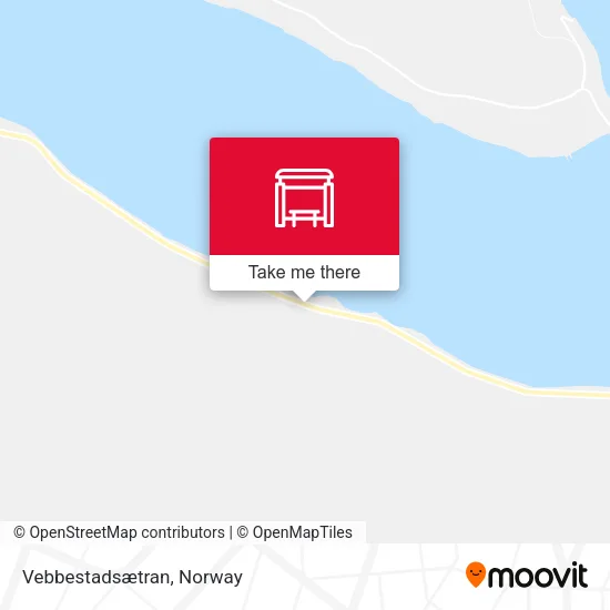 Vebbestadsætran map