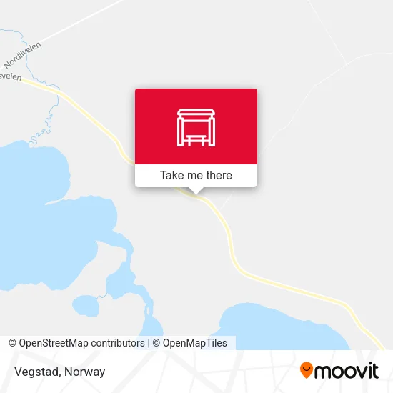 Vegstad map