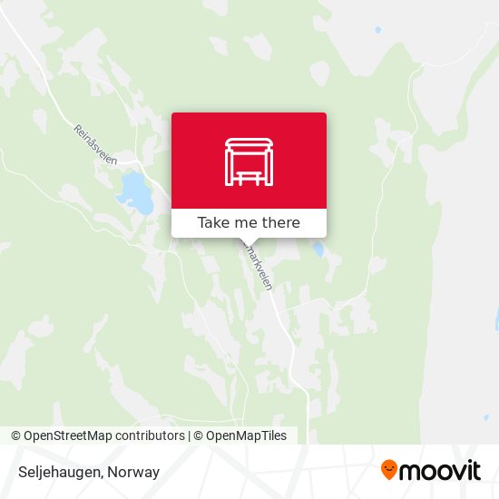 Seljehaugen map