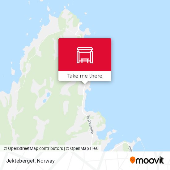 Jekteberget map