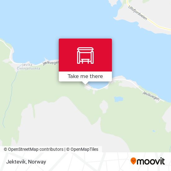 Jektevik map