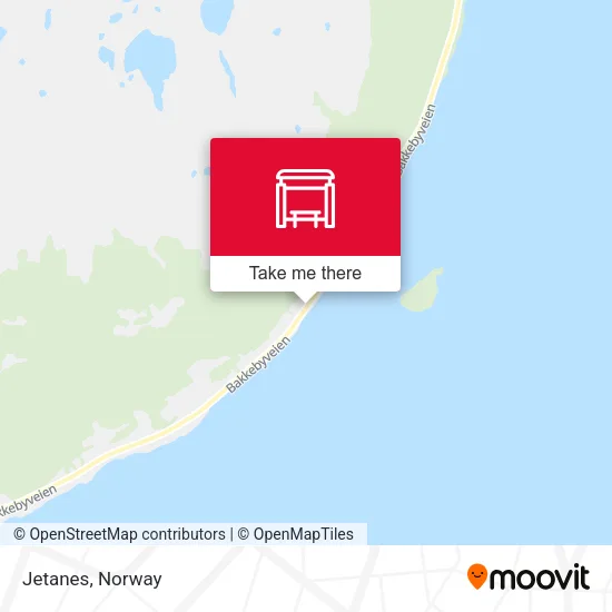 Jetanes map