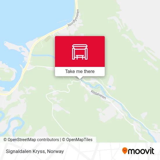 Signaldalen Kryss map