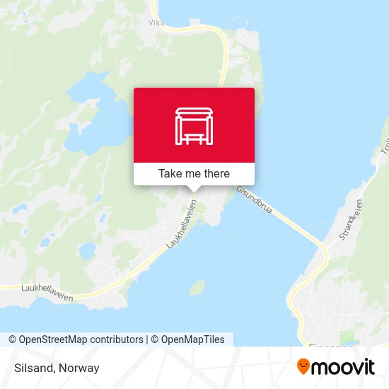 Silsand map