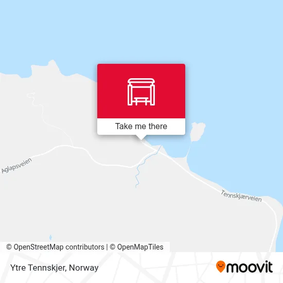 Ytre Tennskjer map