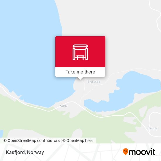 Kasfjord map