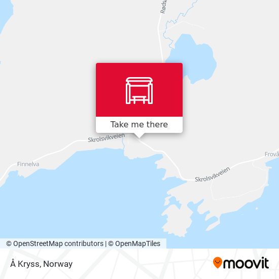 Å Kryss map