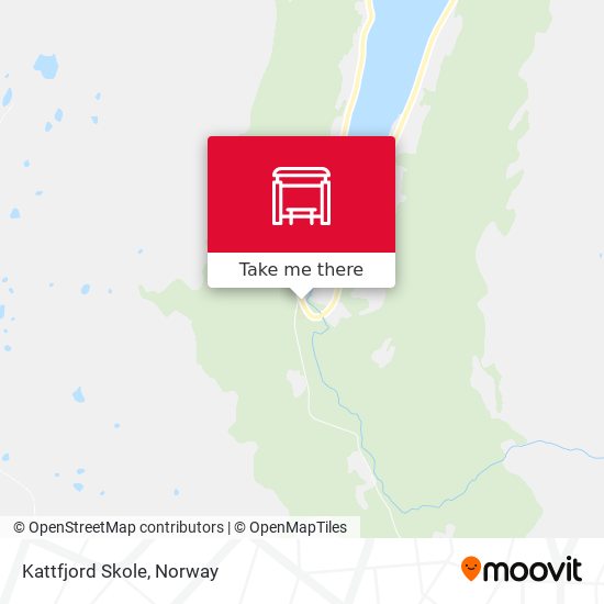 Kattfjord Skole map