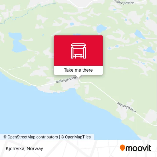 Kjerrvika map