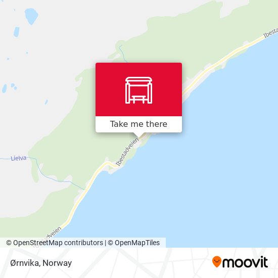 Ørnvika map