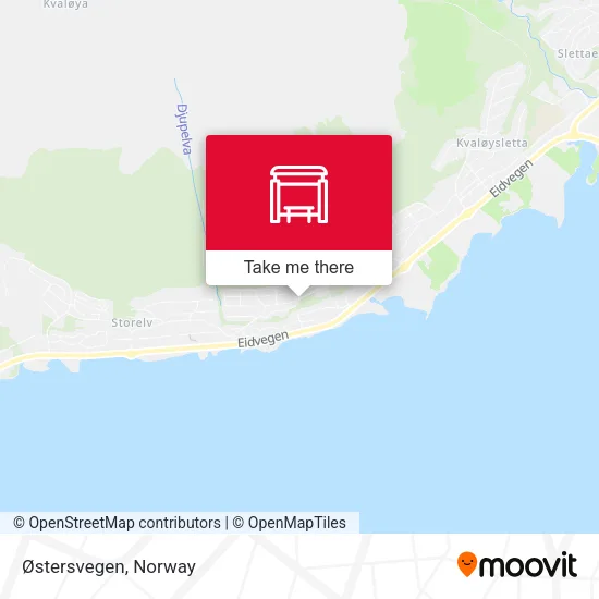 Østersvegen map