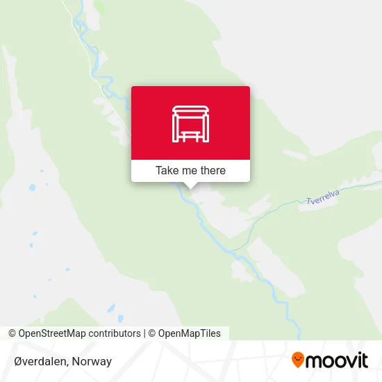 Øverdalen map