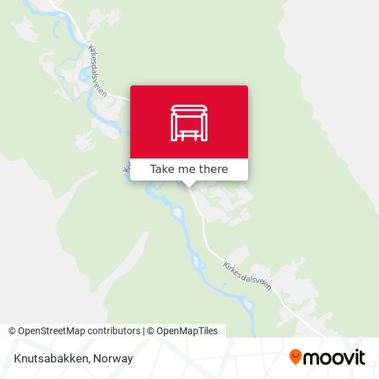 Knutsabakken map