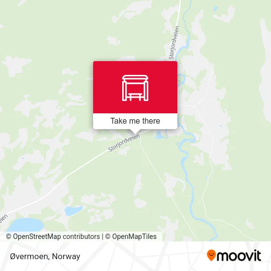 Øvermoen map