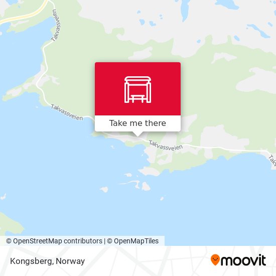 Kongsberg map