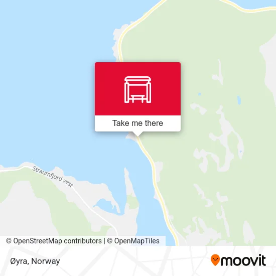 Øyra map