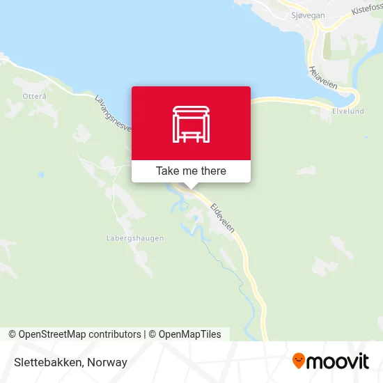 Slettebakken map