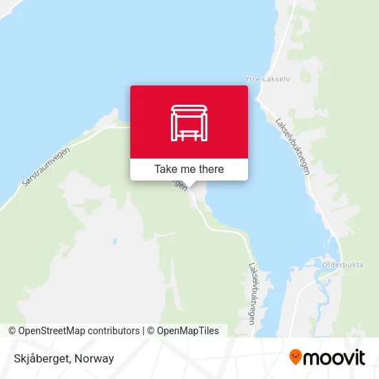 Skjåberget map