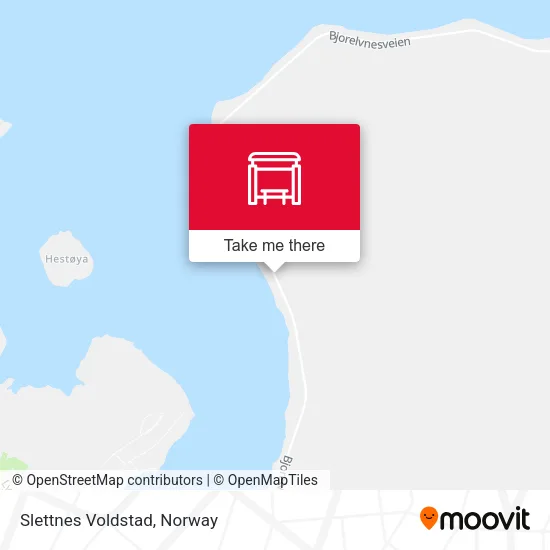 Slettnes Voldstad map