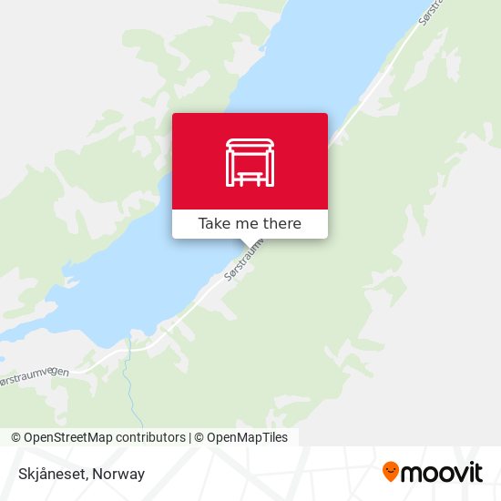 Skjåneset map