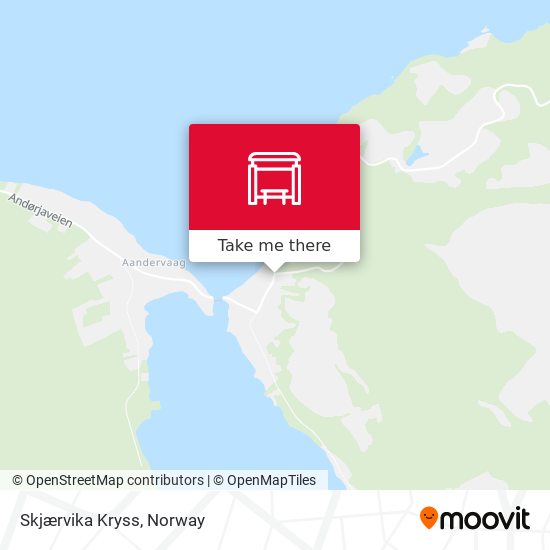 Skjærvika Kryss map