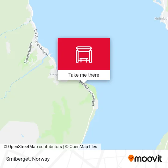 Smiberget map
