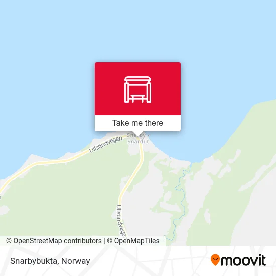 Snarbybukta map