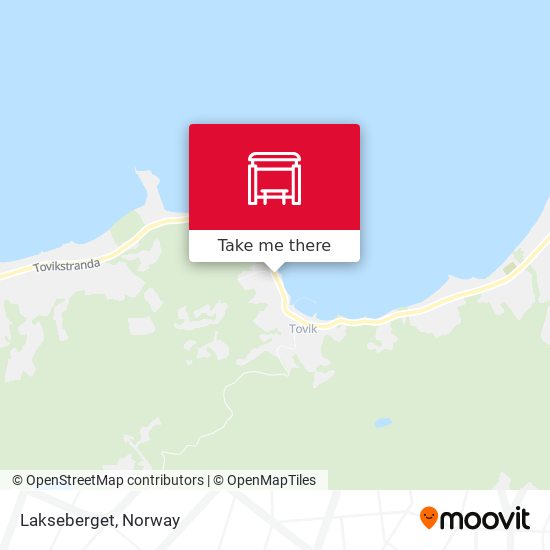 Lakseberget map