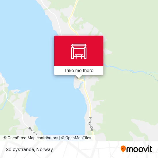 Soløystranda map