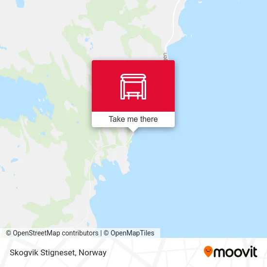 Skogvik Stigneset map