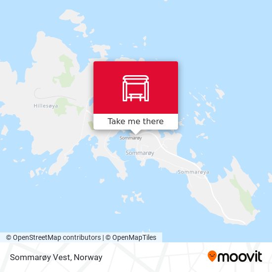 Sommarøy Vest map