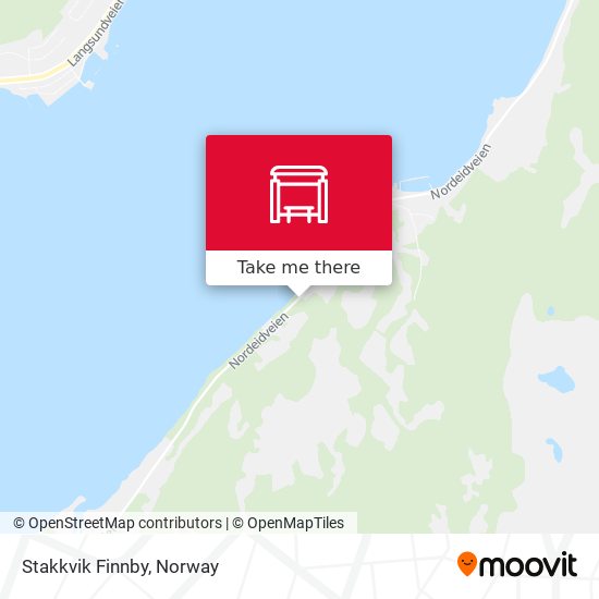 Stakkvik Finnby map