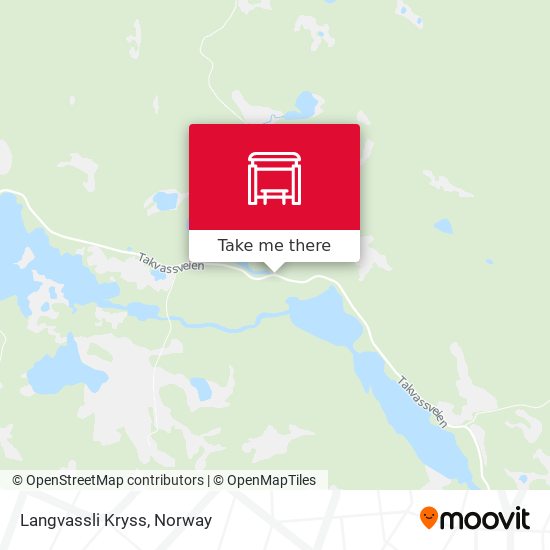 Langvassli Kryss map