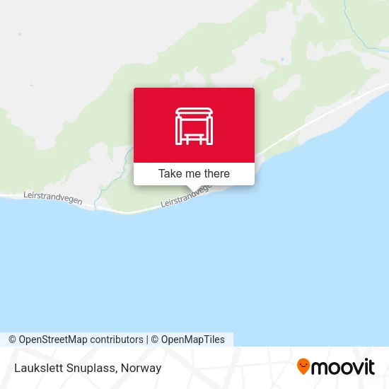 Laukslett Snuplass map