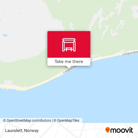 Lauvslett map