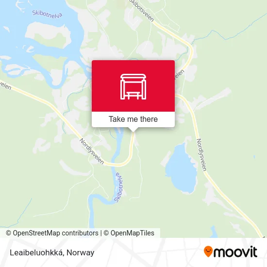 Leaibeluohkká map
