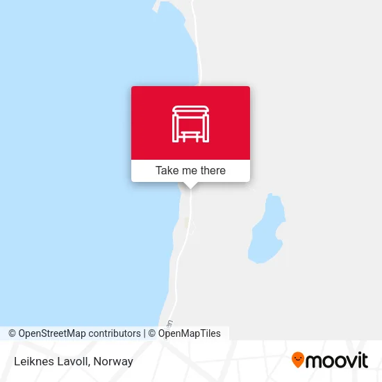 Leiknes Lavoll map