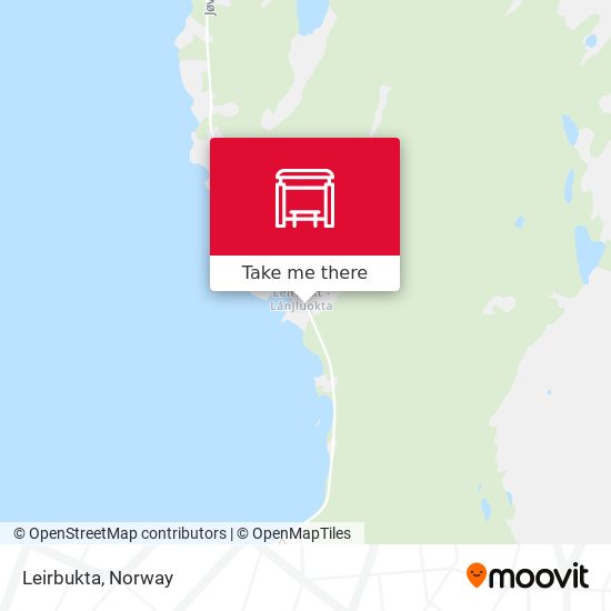 Leirbukta map