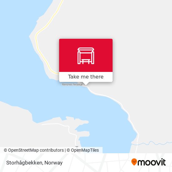 Storhågbekken map