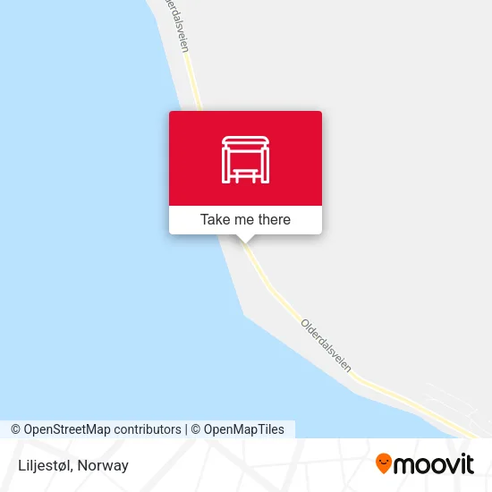 Liljestøl map