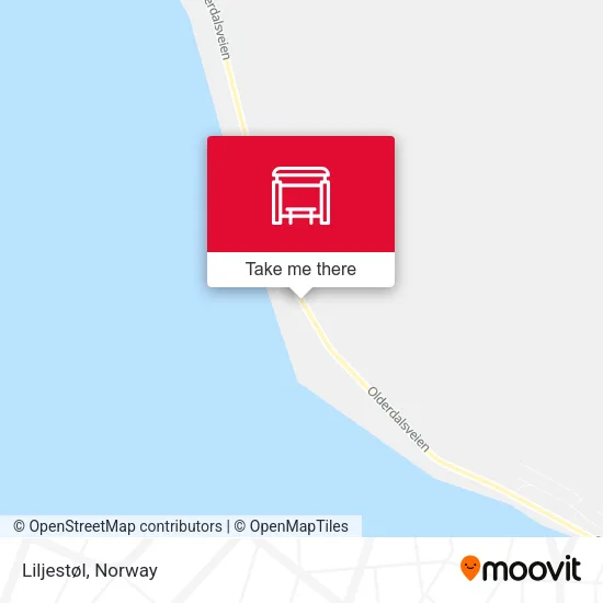 Liljestøl map