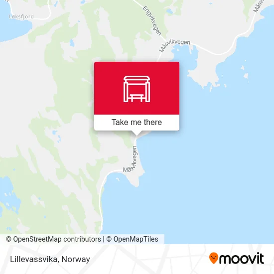 Lillevassvika map