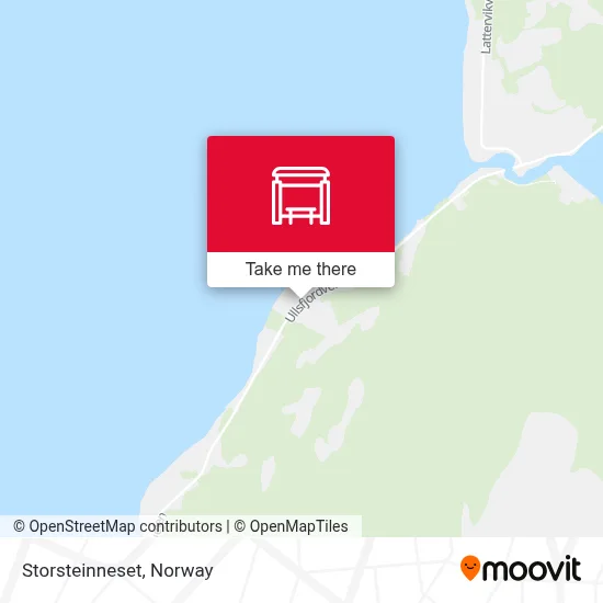 Storsteinneset map