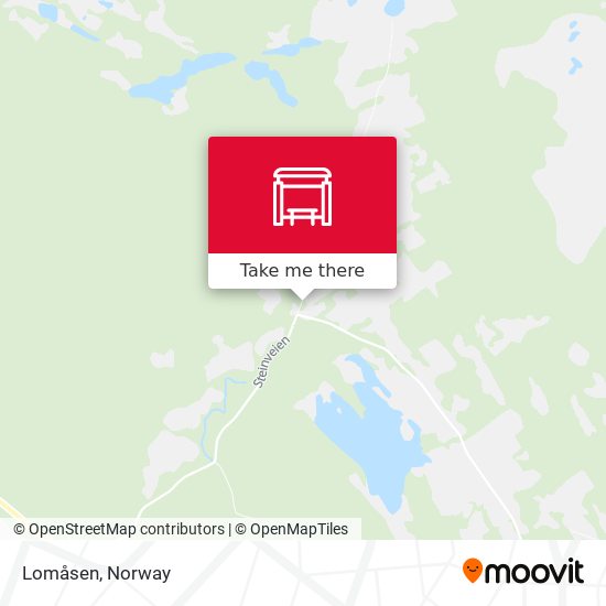 Lomåsen map