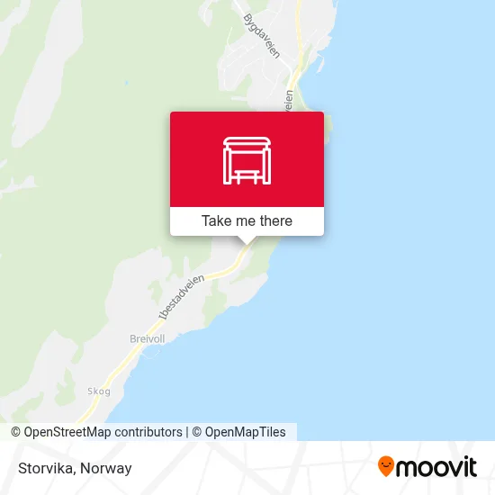 Storvika map
