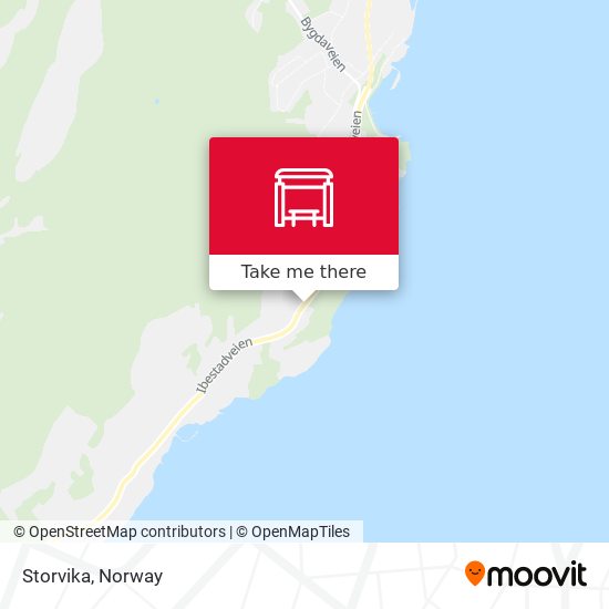 Storvika map