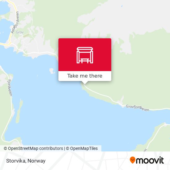 Storvika map